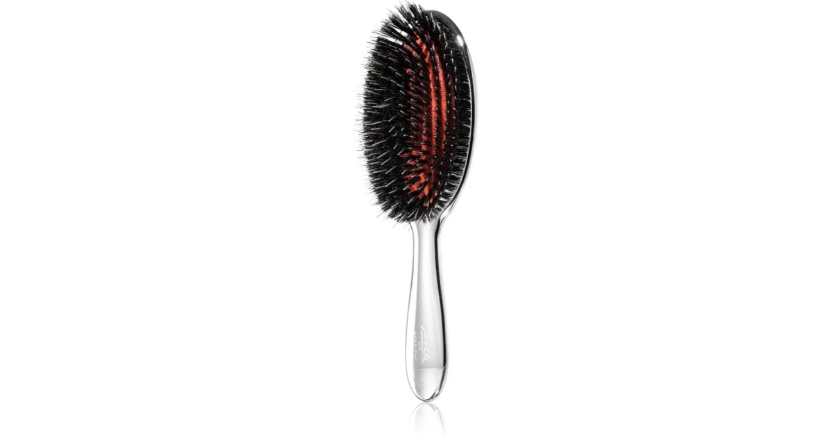 Janeke Cromo Linea Spazzola per capelli ovale 22 x 7 cm