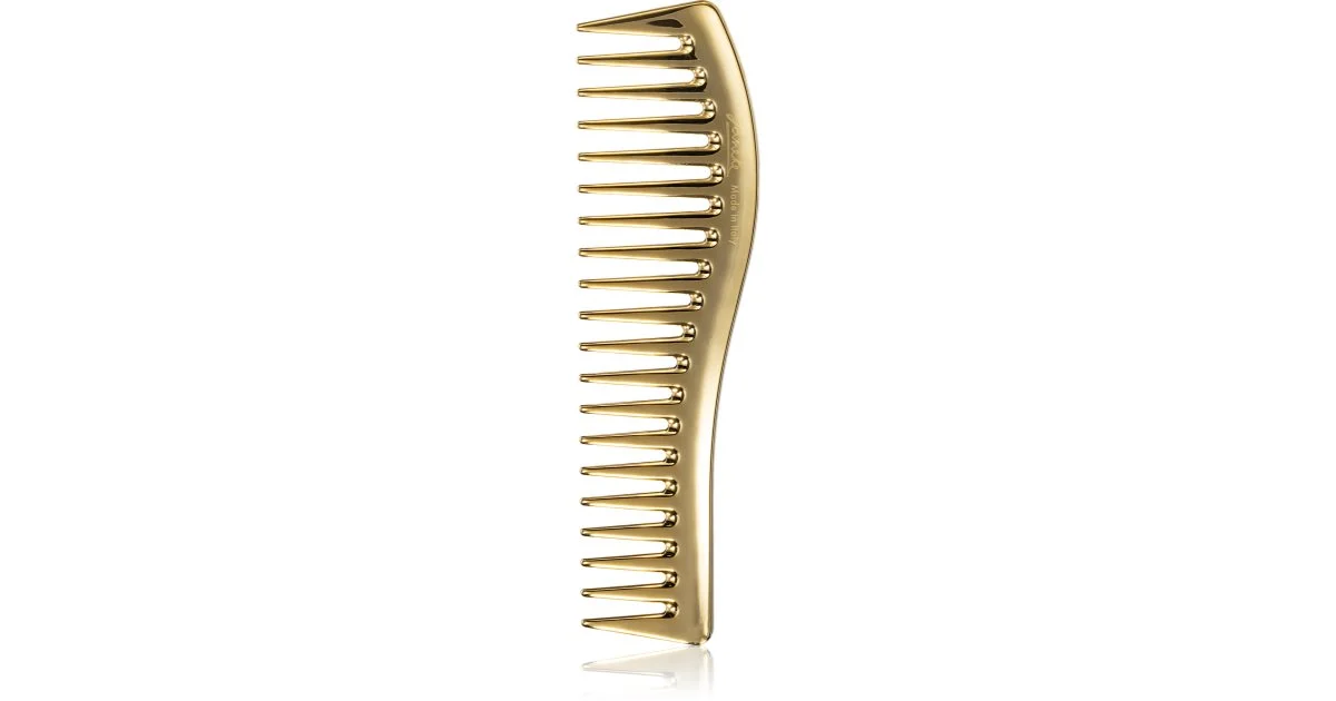 Janeke Gold Line Pettine per capelli per l'applicazione di prodotti in gel 18,5 x 5 cm 1 pz