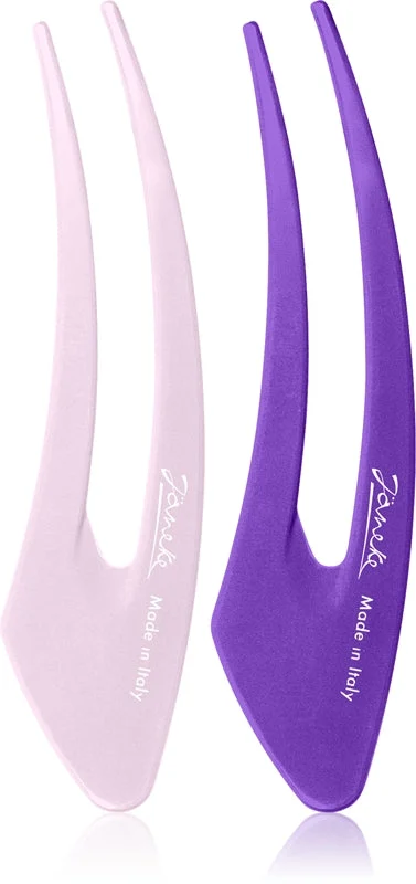 Janeke Clip Forcine Per Capelli Viola 2X15 Cm