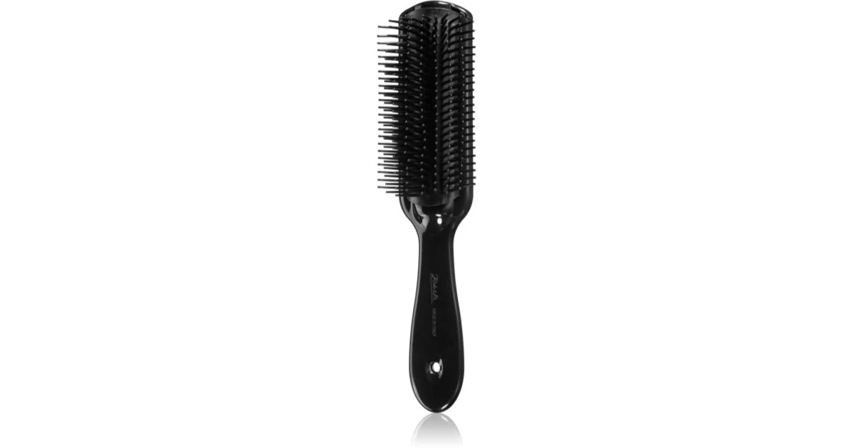 Janeke spazzola professionale colore nero per capelli ovale 22,5 cm