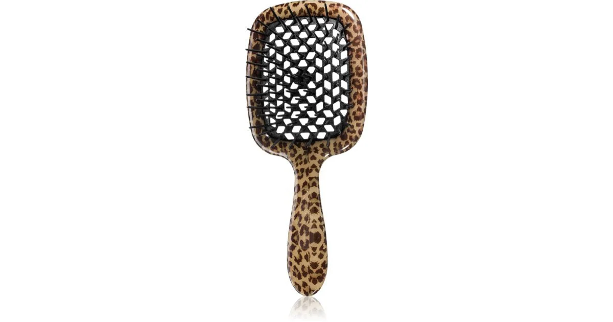 Janeke Spotted Spazzola Piatta Grande Per Capelli 20,3 X 8,5 X 3,1 Cm