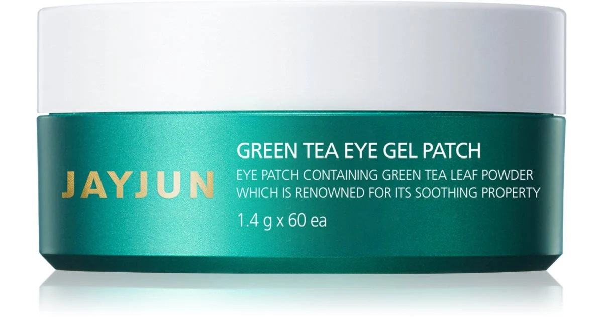 Patch Gel Occhi Jayjun Tè Verde Maschera Idrogel Contorno Occhi Illuminante E Idratante 60X1,4 G