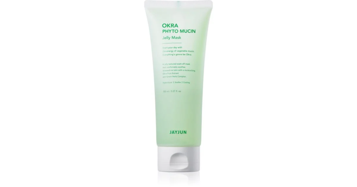 Jayjun Okra Phyto Mucin Maschera In Gel Lenitiva Effetto Nutriente 150 Ml
