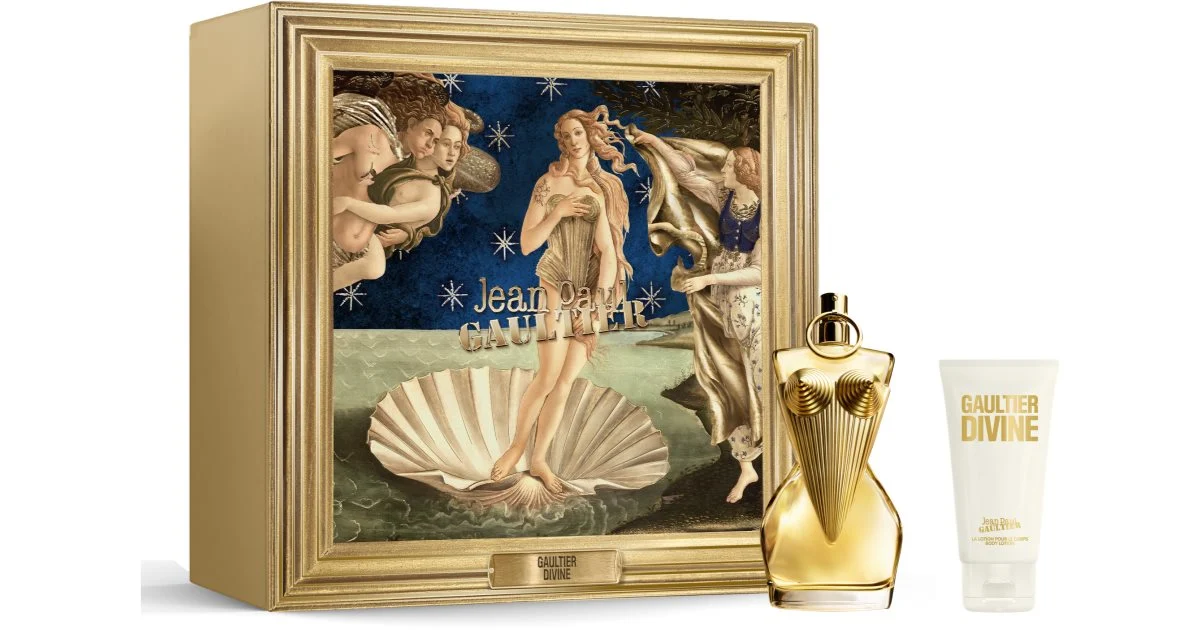 Jean paul gaultier divine eau de parfum 50 ml + lozione corpo 75 ml