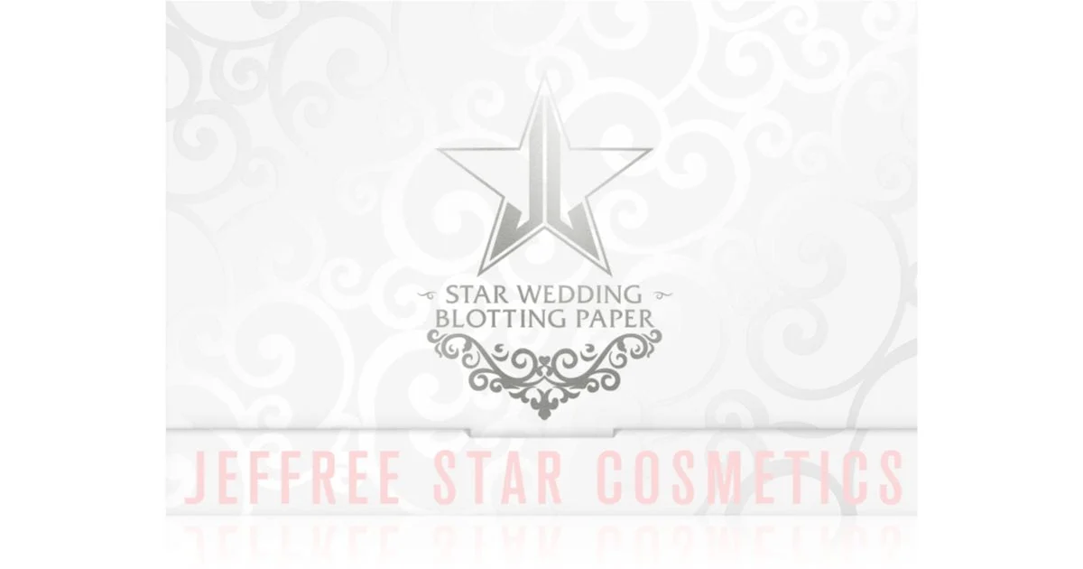 Jeffree Star Cosmetics Star Wedding Salviette Opacizzanti 50 Pezzi