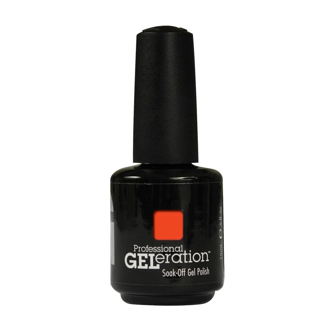 Jessica GELeration Colors Smalto per Unghie Semipermanente GEL-225 Confident Coral 15 ml