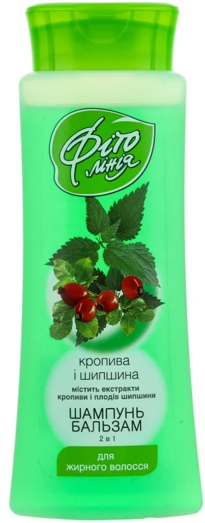 Shampoo-balsamo 2in1 "Ortica e rosa canina"