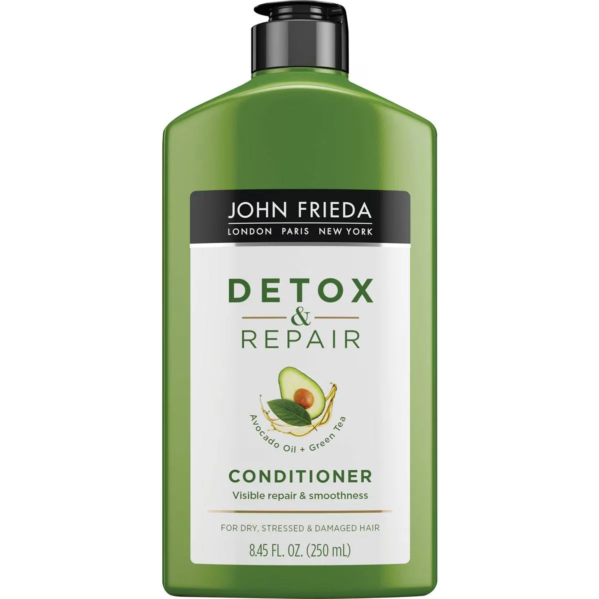 John Frieda Detox & Repair Olio di Avocado Balsamo per Capelli per Riparare 250 ml