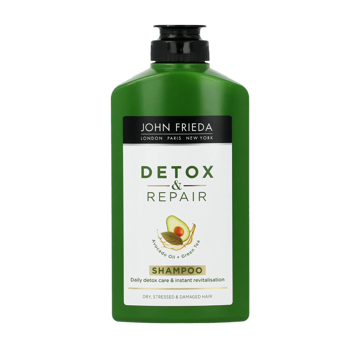 John Frieda Detox & Repair Olio di Avocado Shampoo Secco Per La Riparazione 250 ml