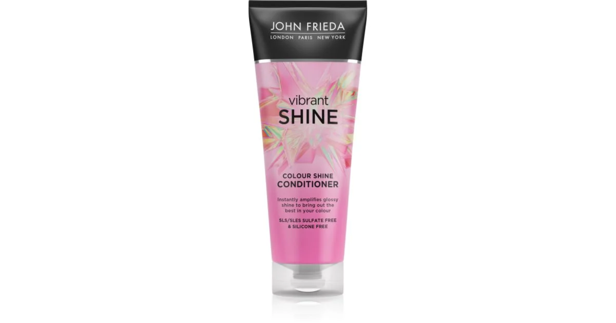 John Frieda Vibrant Shine Balsamo Per Capelli Brillanti E Morbidi 250 Ml