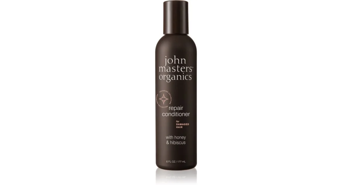 Balsamo per capelli al miele e ibisco John Masters Organics 177 ml