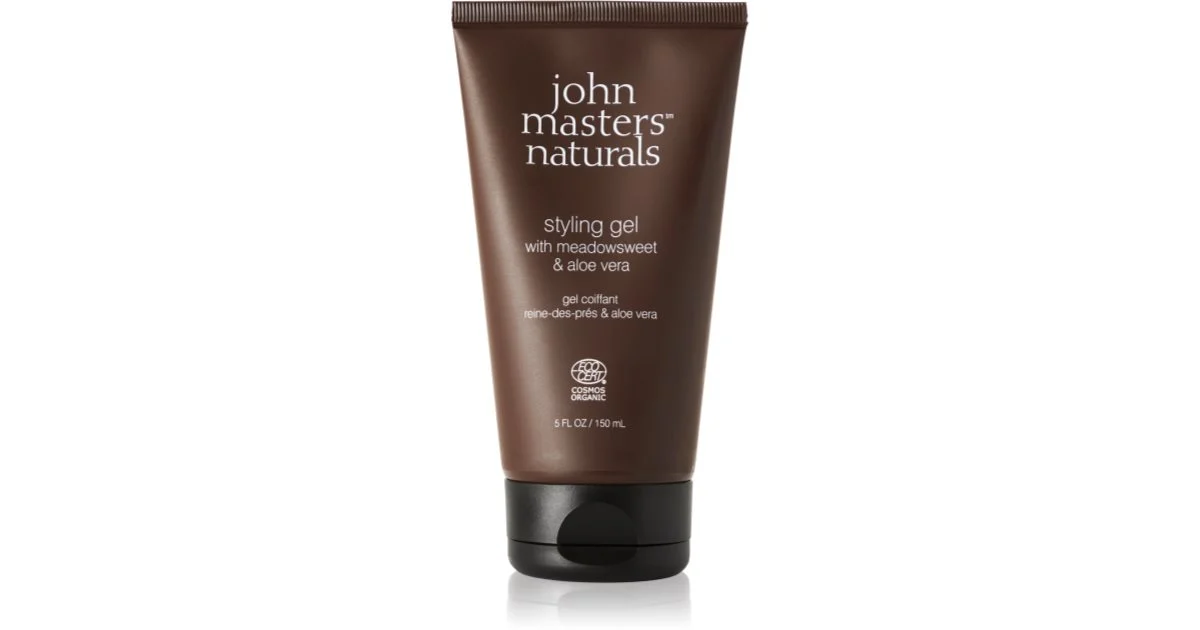 John Masters Organics Olmaria E Aloe Vera Styling Gel Modellante Per Definizione E Forma 150 Ml
