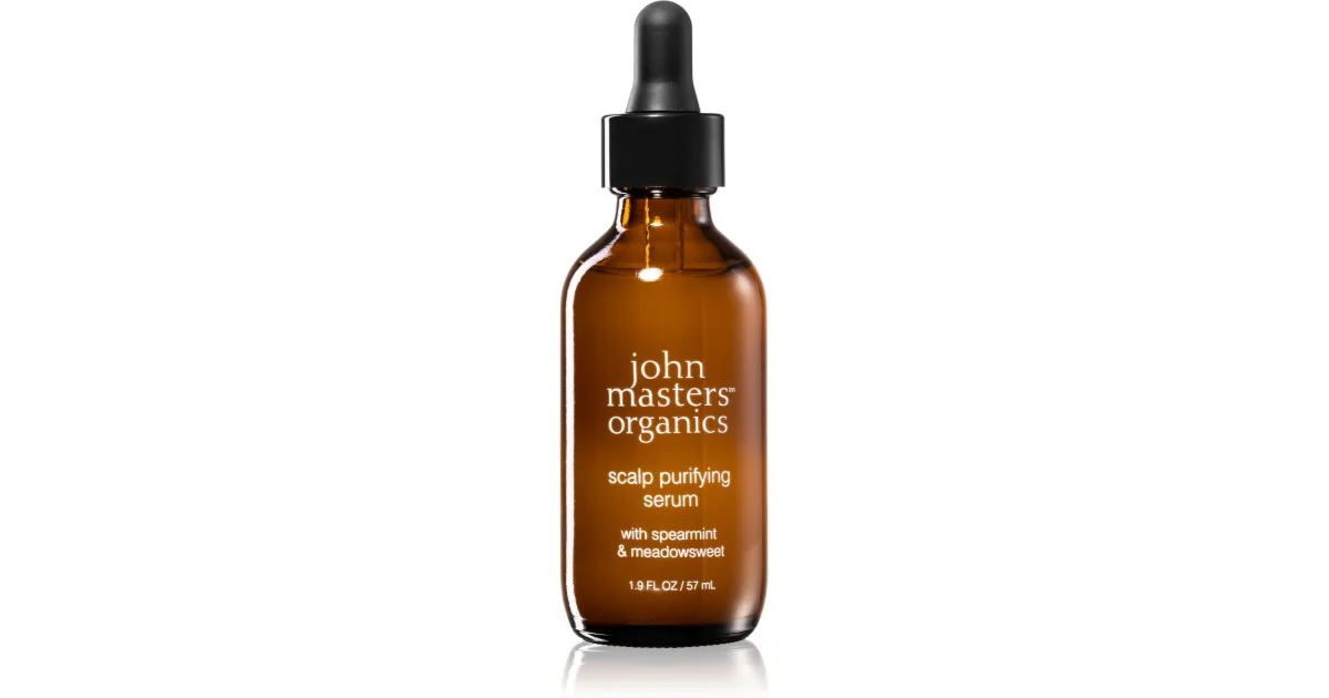 John Masters Organics Siero purificante per il cuoio capelluto Menta verde e Olmaria 57 ml