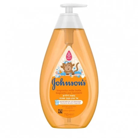 Johnson S Baby Johnson''S New Bagnoschiuma Mille Bolle 750 Ml '