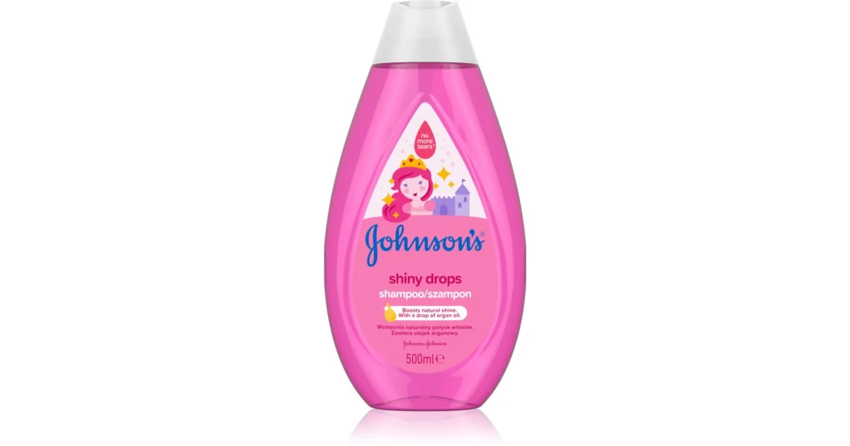 Johnson'S® Shiny Drops Shampoo Delicato Per Bambini 500 Ml