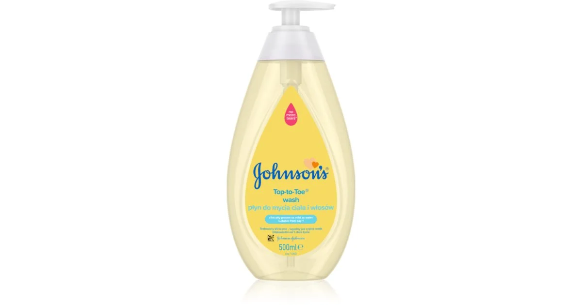 Johnson's (Top-to-Toe detergente ) Gel 500 ml