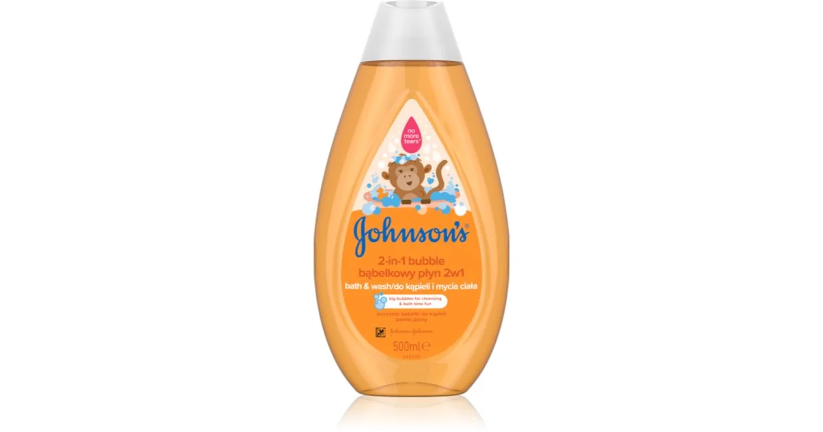 Johnson'S® Bagno Effervescente E Gel Detergente 2 In 1 500 Ml