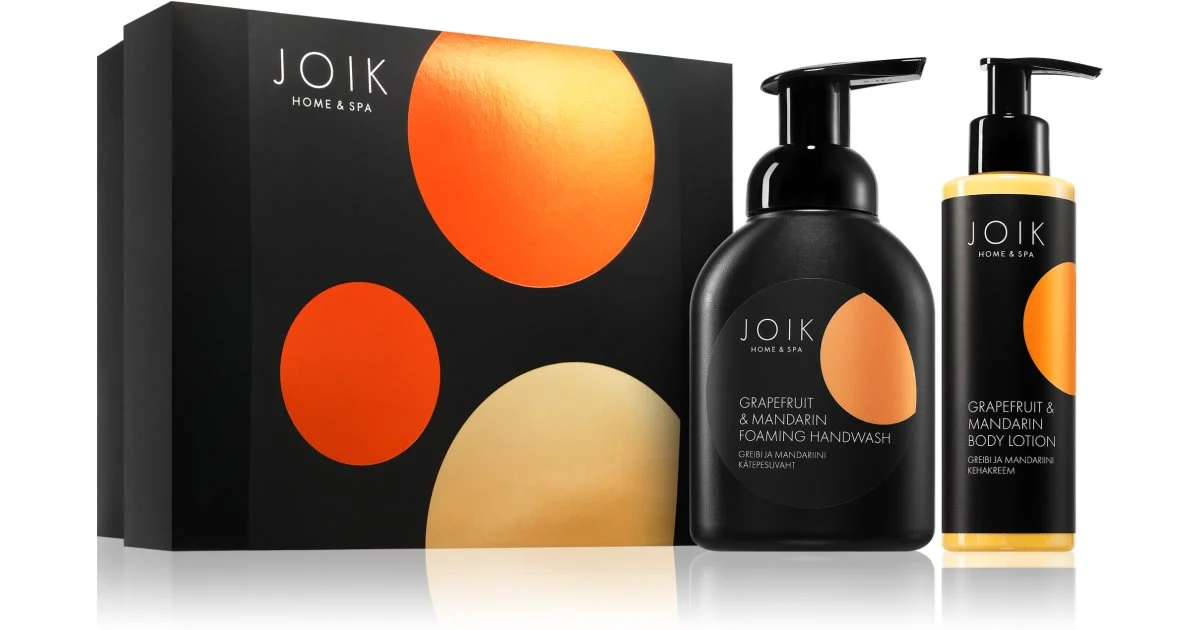 Joik Home & Spa Pompelmo & Mandarino Confezione Regalo Da Donna 1 Pezzo