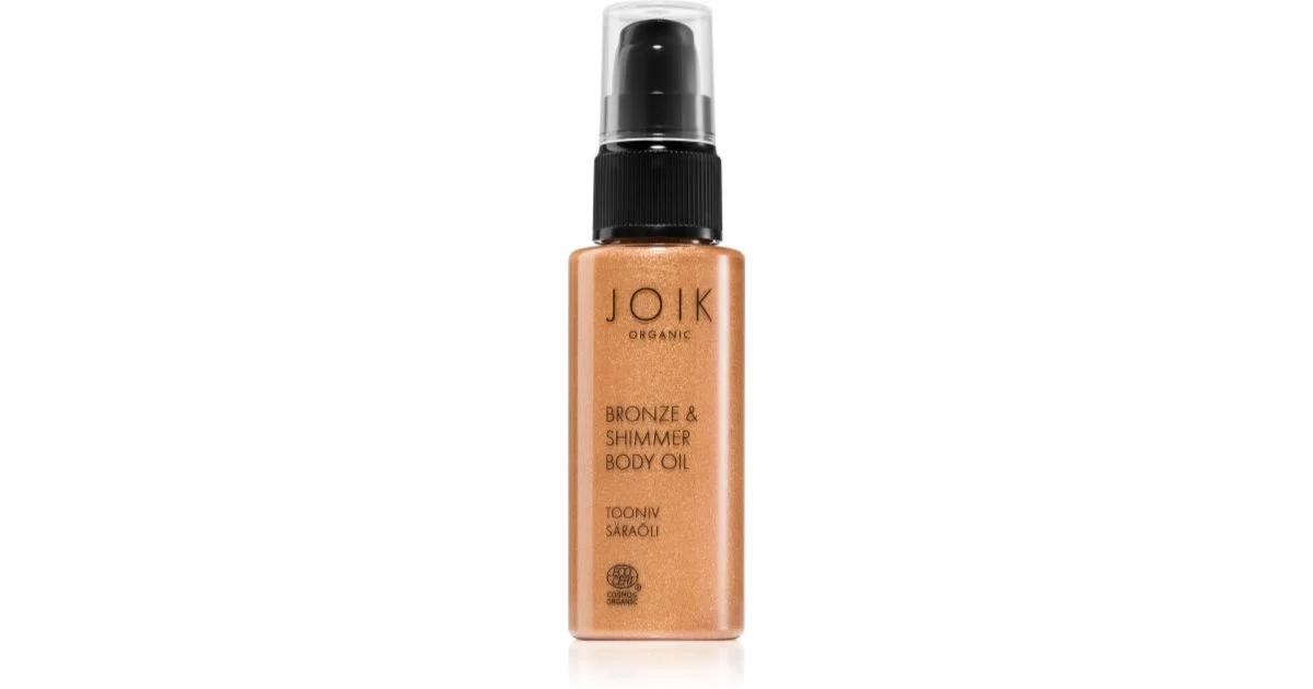 Joik Organic Olio Bronzer Brillante 50 Ml