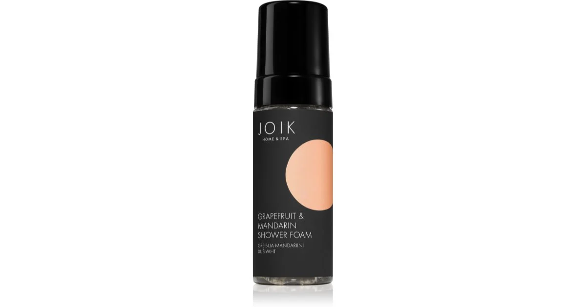 Joik Organic Pompelmo E Mandarino Mousse Detergente Per Il Corpo 150 Ml