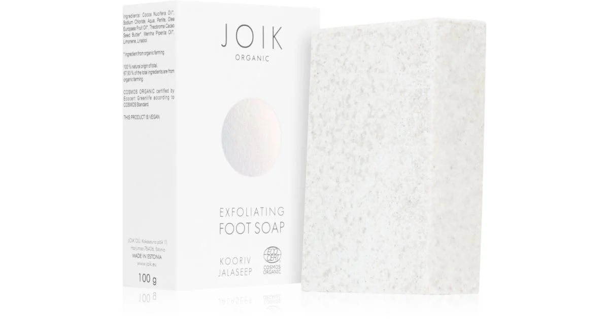 Joik Organic Scrub & Clean Sapone Esfoliante Per Le Gambe 100 G