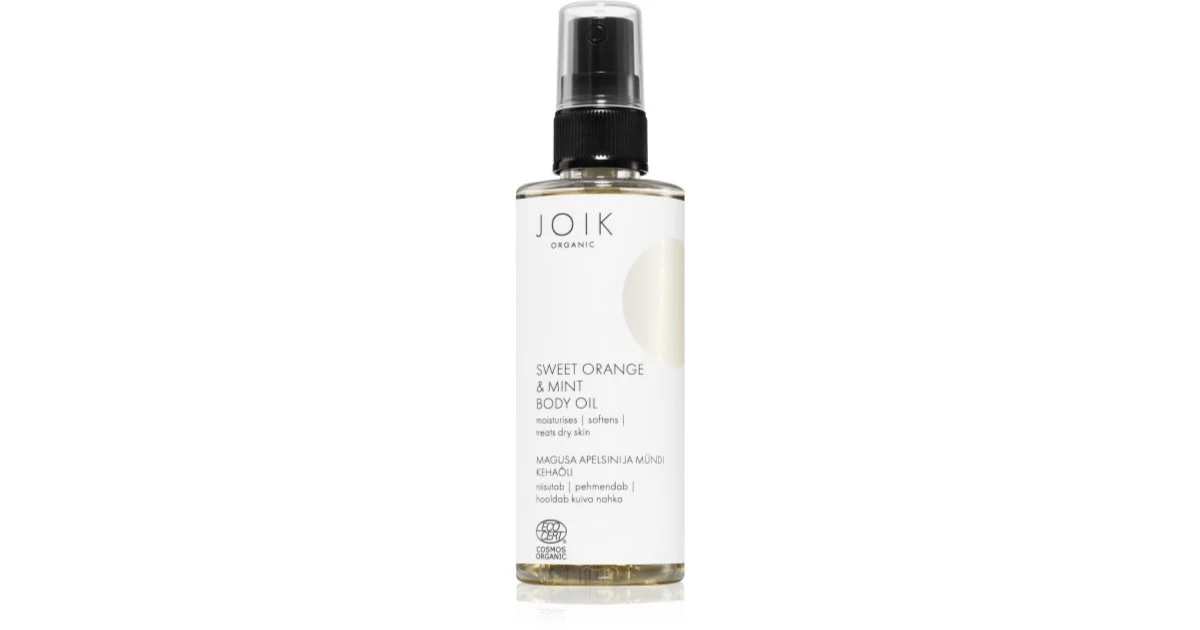 Joik Organic Arancia Dolce E Menta Olio Corpo 100 Ml