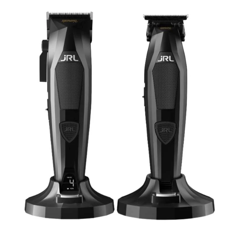 JRL DIAMANTE CLIPPER 2025C BLACK + JRL DIAMANTE TRIMMER 2025T BLACK