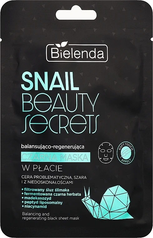 Maschera viso in tessuto riequilibrante e rigenerante