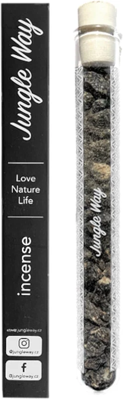 Jungle Way Indian Black Benzoin Afrodisiaco Sambrani Incenso 15 G