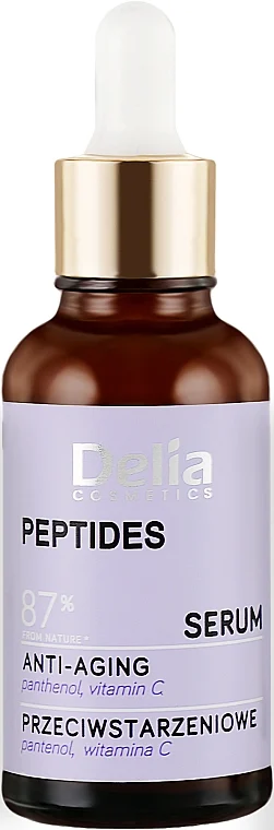 Siero antietà con peptidi per viso, collo e décolleté