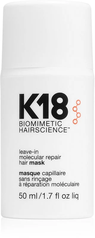 K18 Maschera per capelli ristrutturante molecolare senza risciacquo 50 ml