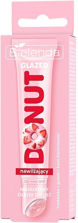 Olio per labbra 'Guava + Fragola + Acido Ialuronico'