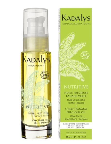 Olio secco nutriente per pelle, corpo e capelli da BIO Nutritive ( Precious Oil Green Banana) 50 ml