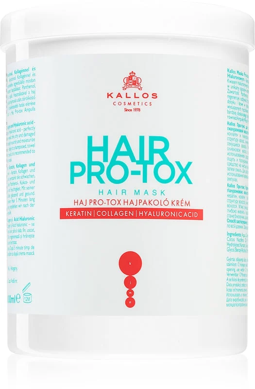 Maschera per capelli Kallos Hair Pro-Tox 1000 ml