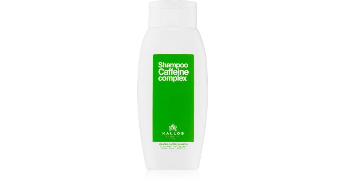Kallos Complex Shampoo alla caffeina contro la caduta dei capelli - 350ml
