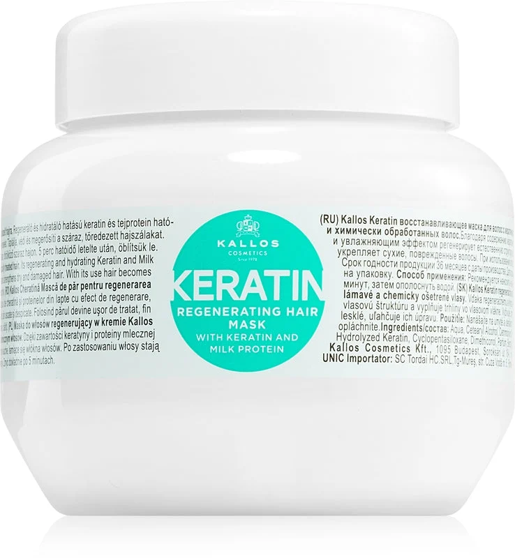 Kallos Maschera Capelli Cheratina - 275 ml