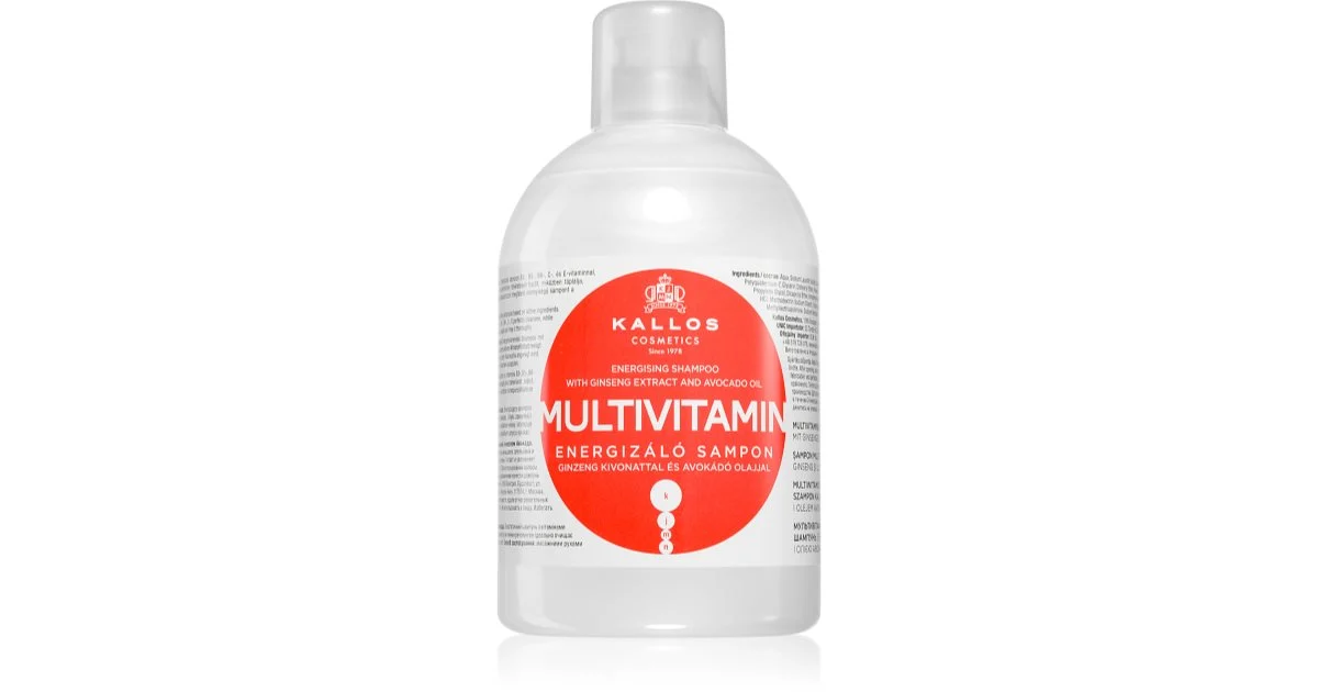 Kallos Shampoo Multivitaminico Energizzante 1000 ml