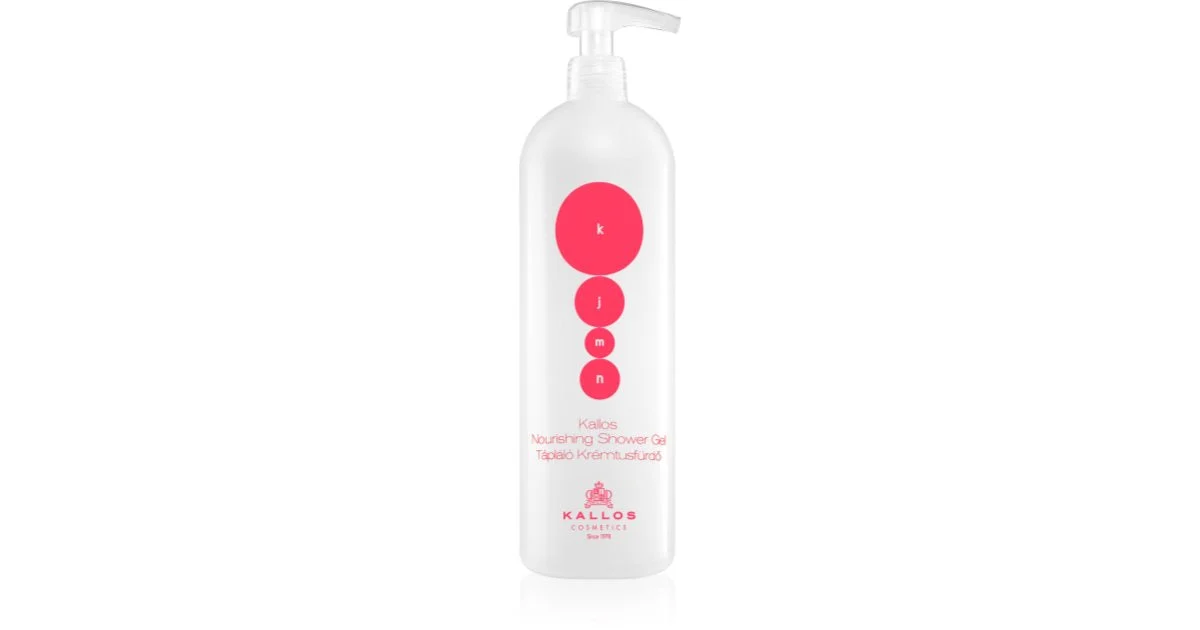 Kallos Gel doccia nutriente con olio di argan - 1000 ml