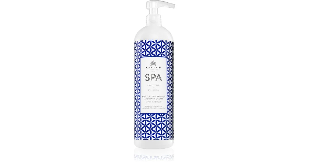 Kallos Spa Crema Doccia e Bagno Idratante 1000ml