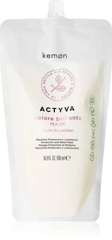 Kemon Actyva Colore Brillante maschera per capelli 500 ml Ricarica