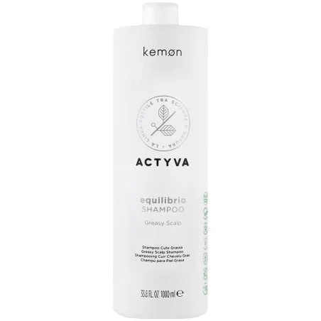 Kemon Actyva Equilibrio shampoo regolatore per prolungare il cuoio capelluto 1000ml