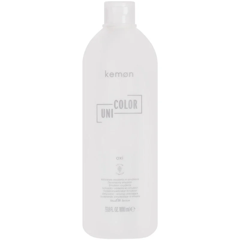 Kemon Uni Color Oxi – attivatore ossidante per tinture per capelli Kemon Kramer, 1000 ml 10 VOL | 3%