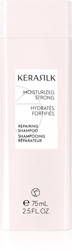 Kerasilk Essentials Shampoo Riparatore Detergente E Nutriente Per Capelli Rovinati E Secchi 75 Ml