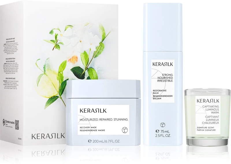 Kerasilk Specialists Recovery Set Confezione Regalo Effetto Rigenerante 3 Pezzi