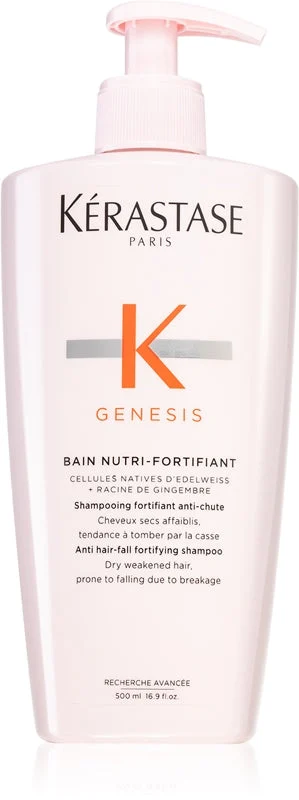 Kérastase Genesis Shampoo Nutri-Fortificante idratante e rivitalizzante anti-caduta dei capelli 500 ml