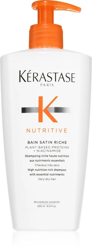 Kérastase Nutritive Bain Satin Riche Shampoo Nutriente Intenso 500 Ml