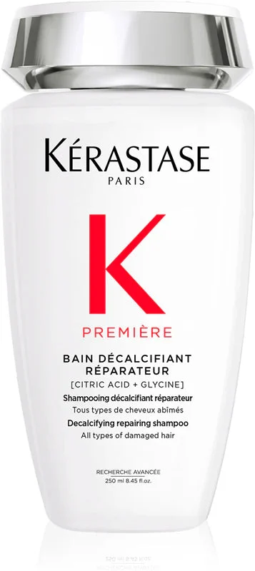 Kérastase Première Bain Decalcificante Shampoo Riparatore Per Capelli Per Capelli Rovinati 250 Ml