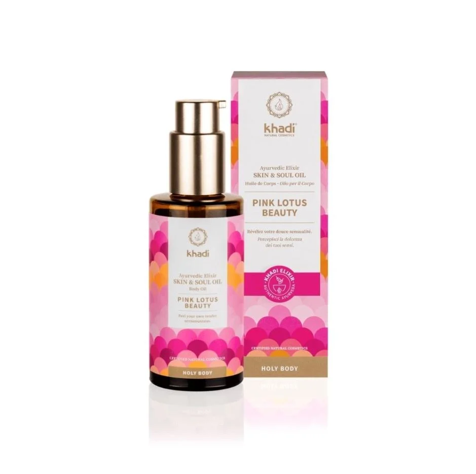 KHADI Ayurvedic Elixir Skin & Soul Oil – Pink Lotus Beauty