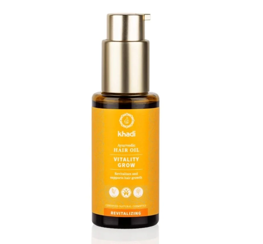 KHADI Ayurvedic Hair Oil – Vitality Grow