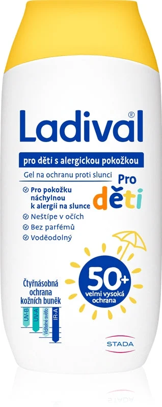 Ladival Kids gel protettivo contro la luce solare 50+ 200 ml